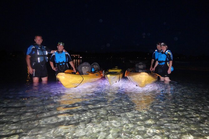 Night Glow Kayaking in Pula - The guide experience: Majda and Paolo set the tone