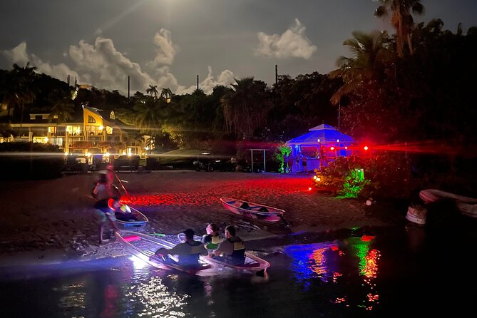 Night Kayak Tour St. John - Westin Resort - When It Gets Murkier: The Spooky Shoreline Feeling