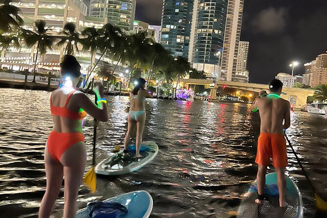 Night on Paddleboard Under the Lights Experience in Fort Lauderdale - First-Time Paddleboarding: You’ll Get Encouragement, Not Lectures