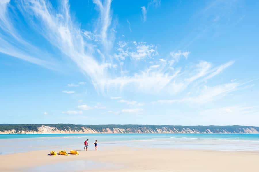 Noosa: Epic Ocean Kayak with Dolphins & 4WD Beach Adventure - Choppy water reality check: what waves change during the paddle