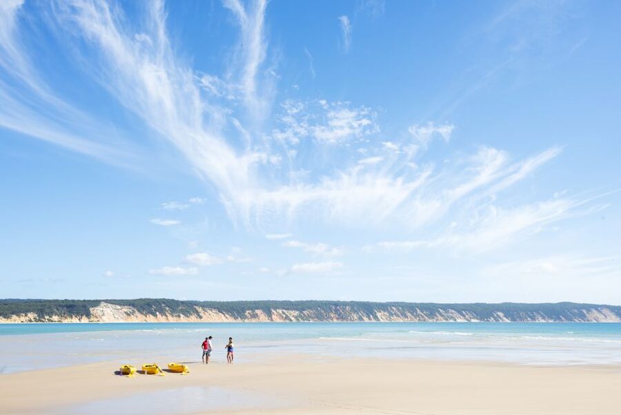 Noosa: Epic Ocean Kayak with Dolphins & 4WD Beach Adventure - What to bring for a wet, sunny, wavey day