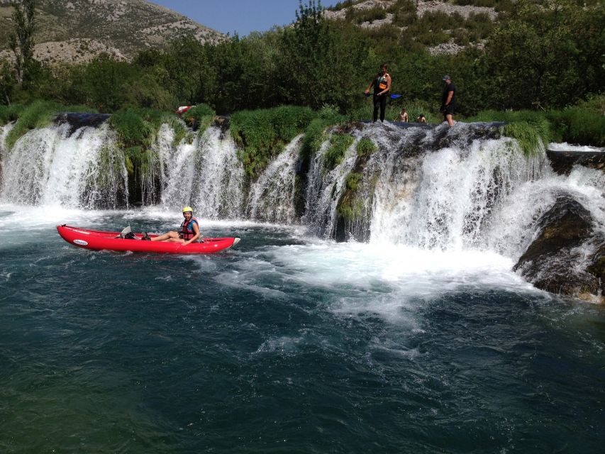 Obrovac: Rafting or Kayaking on the Zrmanja River - Kayak or raft: how the river conditions change your trip