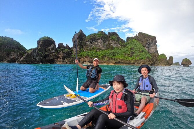 Okinawa East Coast 3-hour Marine Experience: Kayak or SUP - Beach break on arrival: relax, take photos, and reset