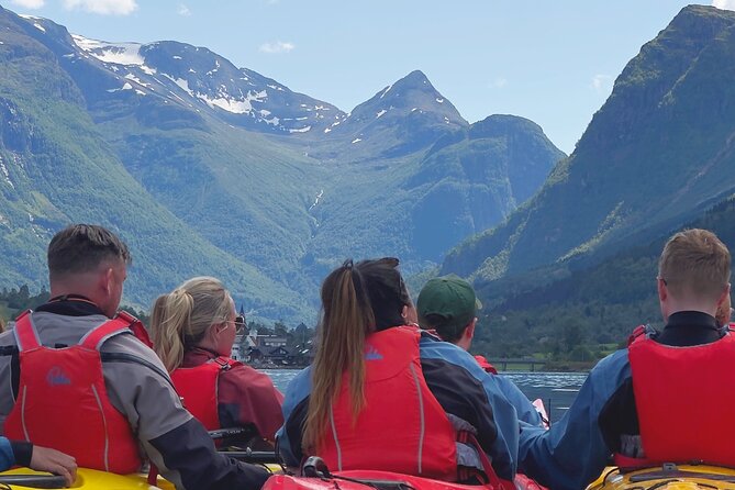 Olden: Easy Kayaking for Beginners on the Fjord - Safety coaching that actually teaches: guides like Audun and the rescue boat plan