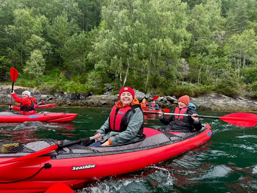 Olden: Experience Beginner-friendly Fjord Kayaking - Stable kayaks and patient guidance: the beginner promise that holds up