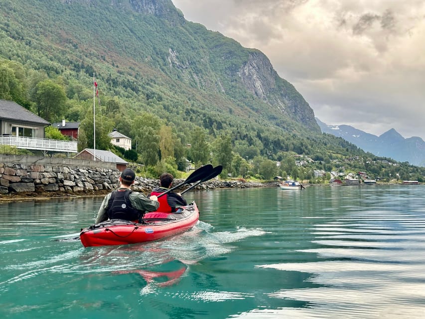 Olden: Experience Beginner-friendly Fjord Kayaking - What Olden is really about: glacier, deep lake, and Loen views