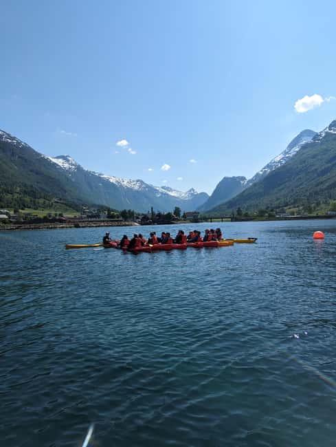 Olden: Fjord Kayaking + Drysuit & Safety Boat - Olden port check-in: where the tour really starts