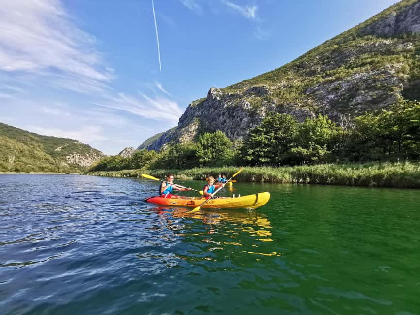 Omiš/Split: 4h Kayaking in Cetina Protected Nature Park Area - The 4-Hour Paddle Reality: Effort, Wind, and Current
