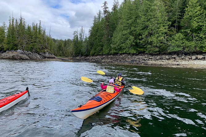 Orca Cove Sea Kayaking - Kayaking the secluded coves and rainforest islands