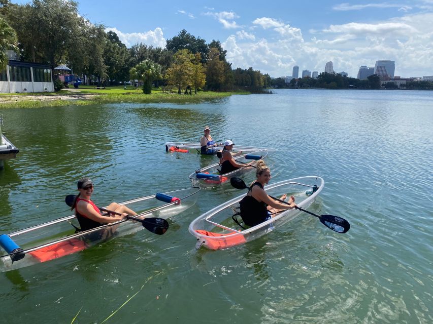 Orlando: Clear Kayak and Paddleboard 2-Hour Rental - Your 2-hour plan on Lake Ivanhoe: what happens when you arrive