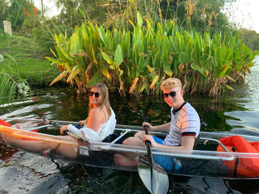Orlando: Clear Kayak and Paddleboard 2-Hour Rental - The three-lake route: skyline, nature, and waterfront homes