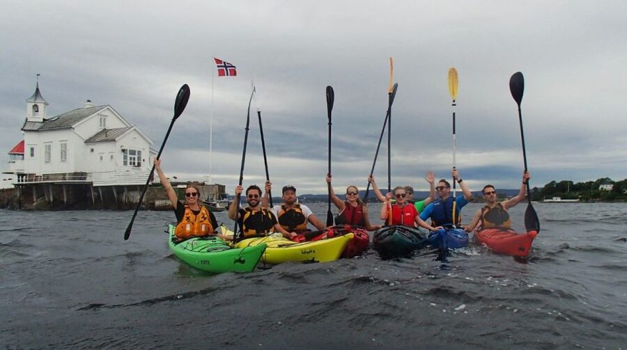 Oslo: 3-hour Kayaking Trip on the Oslofjord - The route: Oslo views, small islands, and beachy stops
