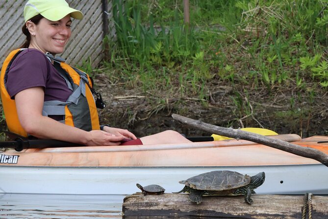 Ottawa: Ecological Reserve Kayak Tour with Turtle Sightings - Kayaking Grandmaître Ecological Reserve: city nearby, wildlife energy up close