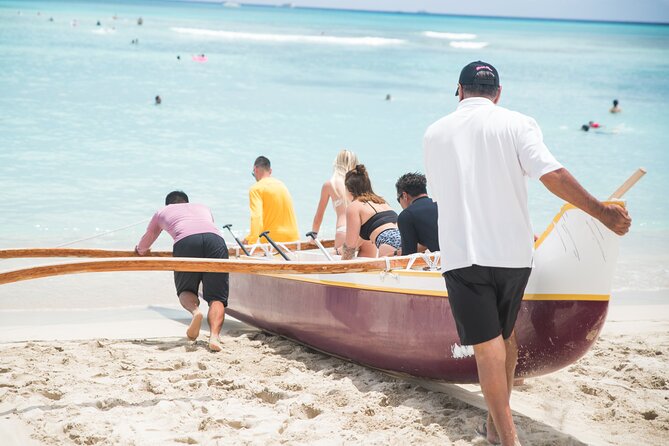 Outrigger Canoe Surfing - Views and wave time: what your 20-minute slot really means