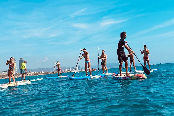 Paddle Surfing in Barcelona - Barceloneta from a SUP board: why this experience feels so different