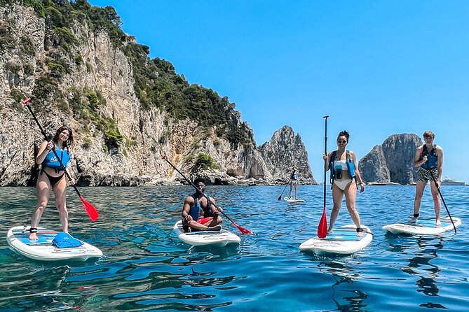 Paddleboard in Capri between caves and beaches. Photos included! - Swimming, caves, and comfort: what to expect when you get in the water