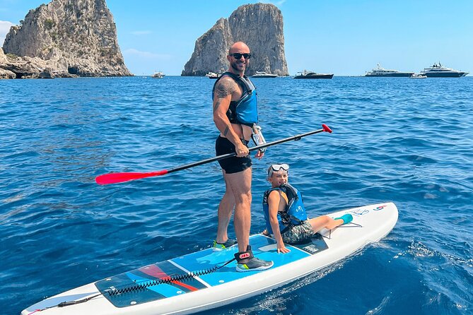 Paddleboard in Capri between caves and beaches. Photos included! - Price and time: is $52.48 for 90 minutes good value?