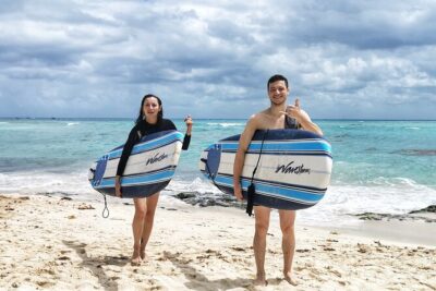 Paddleboard Rental At Certified SUP School Playa Center - What Happens During the 1-Hour Paddle Session