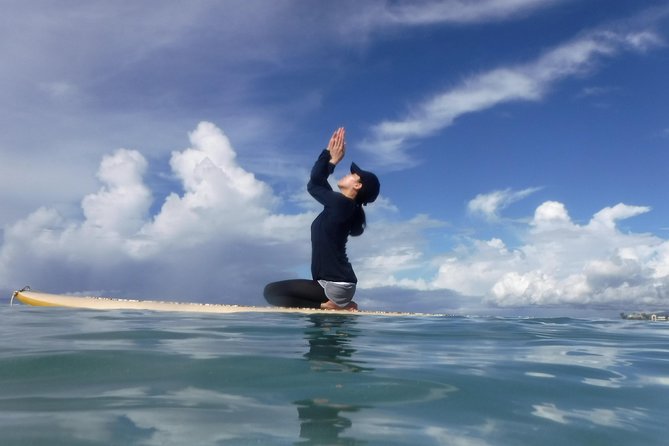 Paddleboard Yoga Class in Honolulu - From Magic Island Meeting Spot to Your Safety Briefing