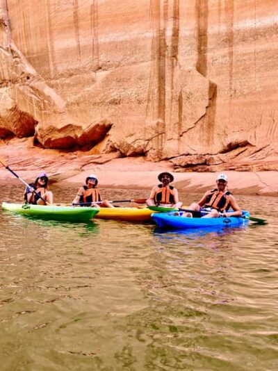 Page, Arizona: Lake Powell Premium Kayak Rental - Your kayak setup: what premium means for real comfort