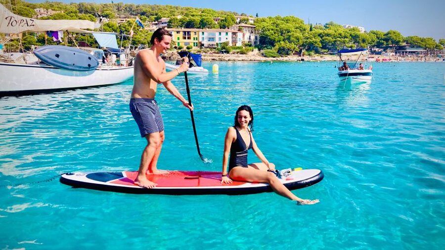 Palma de Mallorca: Private Boat Tour with Snorkel and Paddle - Price and value check: $459 for up to 6 people