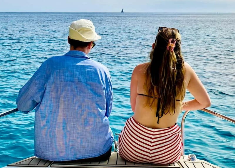 Palma de Mallorca: Private Boat Tour with Snorkel and Paddle - The route through the Bay of Palma: Cala Blava, Illetas, and Cala Viñas