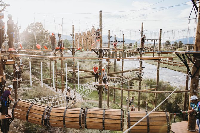 Park and Paddle Package - Entering Noah’s Ark near Buena Vista: ropes + rafting in one package