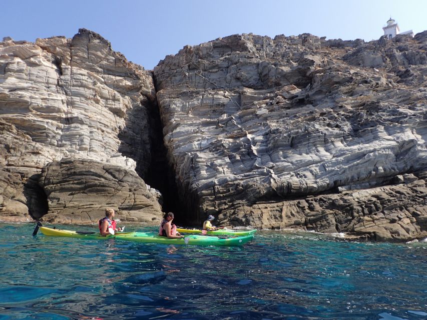 Paros: Sea Kayak Trip with Snorkeling and Snack or Picnic - Key things to know before you paddle Paros