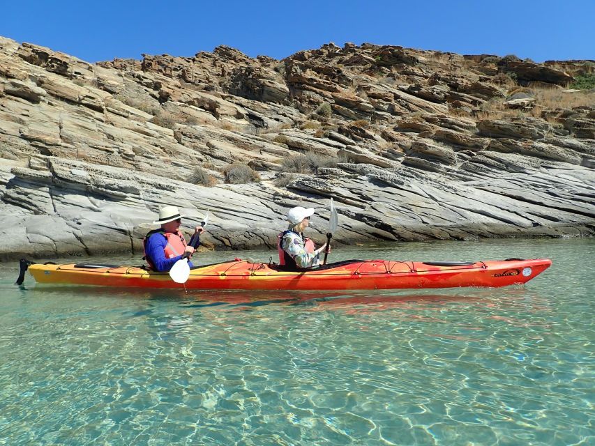 Paros: Sea Kayak Trip with Snorkeling and Snack or Picnic - Launching from the beach: first paddling lessons and what to expect