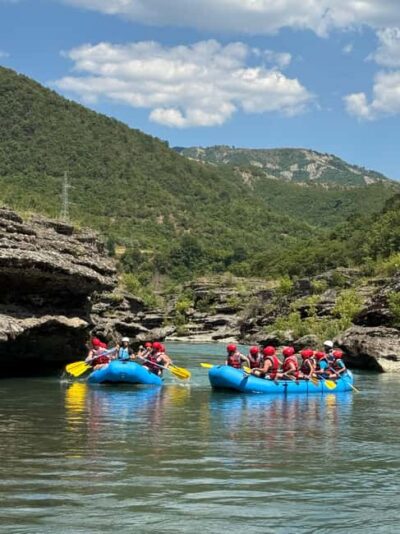 Permet: Kayak Experience - Vjosa River National Park Albania - Gear check and safety briefing: what you’ll get (and why)
