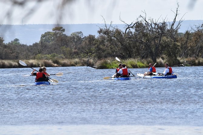 Perth Kayak Tour - Canning River Wetlands - Meeting at Riverton and getting set up on a double surf ski