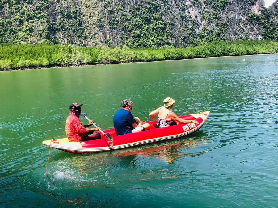 Phang Nga Bay: James Bond Island Kayak and Snorkeling Tour - Hong Island and James Bond Island: iconic karsts, plus the reality of crowds