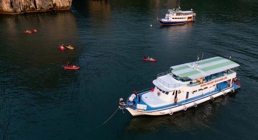 Phang-nga: James Bond Twilight Sea Canoe & Glowing Plankton - Pickup from Khao Lak and the boat day plan that keeps you moving