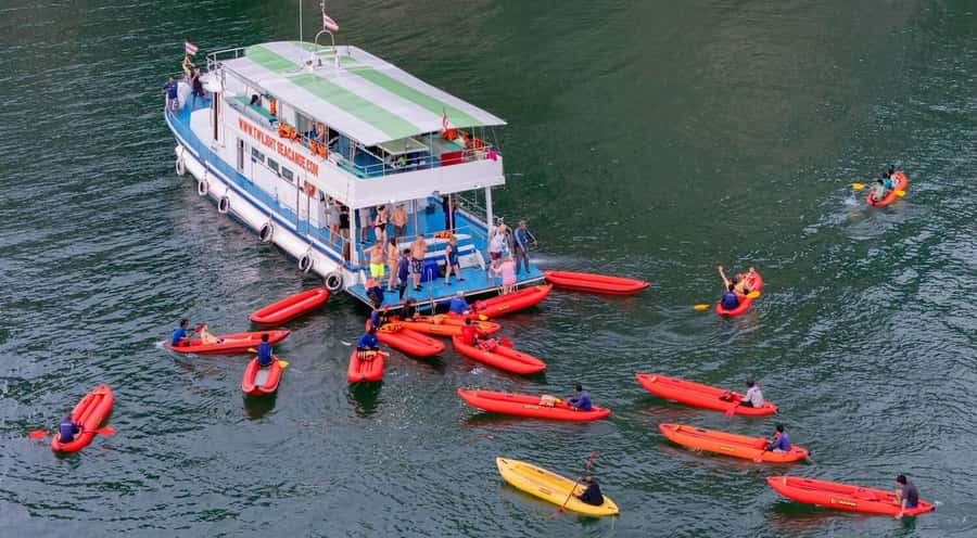 Phang-nga: James Bond Twilight Sea Canoe & Glowing Plankton - Sea-cave kayaking in Phang Nga Bay: limestone rooms and hidden lagoons