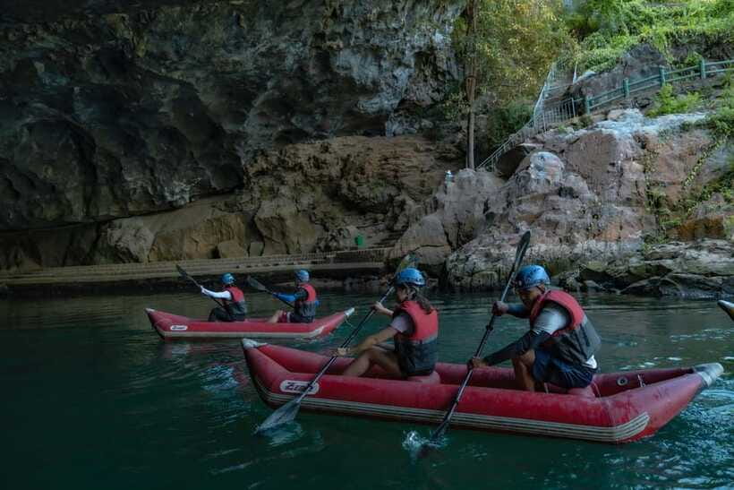 Phong Nha: Phong Nha Cave Expedition 4.5 km by Kayak - Effort level: kayaking feels easier than the hike-climb parts