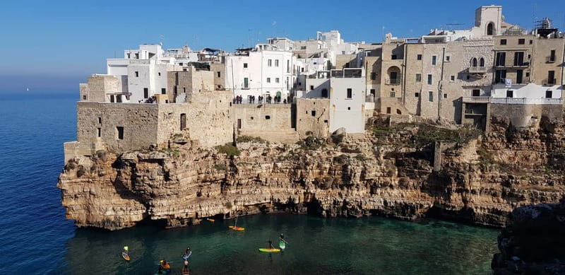 Polignano a Mare: Stand-Up Paddle Tour or Rental - The Route Feeling: Caves, Quiet Bays, and Sandy Spots