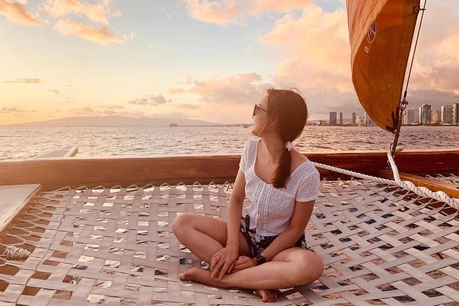 Polynesian Canoe Sunset Sail - The culture moments: music, chants, and hands-on learning