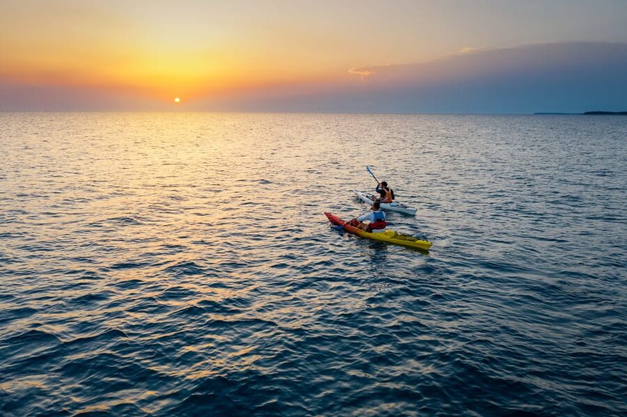 Poreč: Sea Kayaking Sunset Tour - The farewell drink: the ending that makes it feel complete