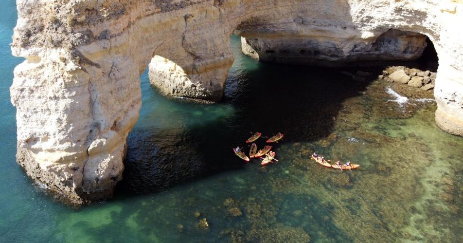 Portimão: Benagil Caves Speedboat and Kayak Guided Tour - Getting to Ocean4fun in Portimão Marina (and what to bring)