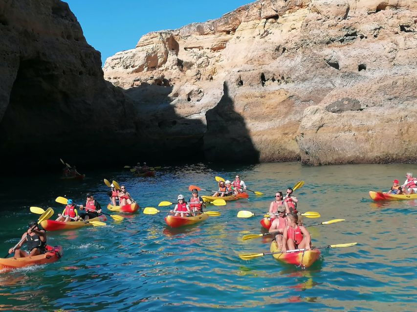 Portimão: Kayak Tour of Benagil Caves - The kayak setup: you’ll learn fast, and they’ll keep you together