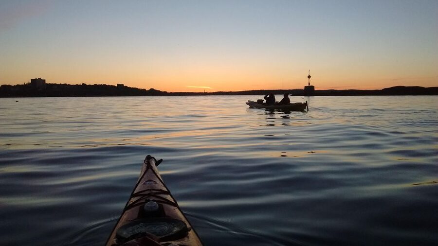 Portland, Maine: Sunset Kayak Tour on Casco Bay - Gear that keeps your phone and comfort in the game