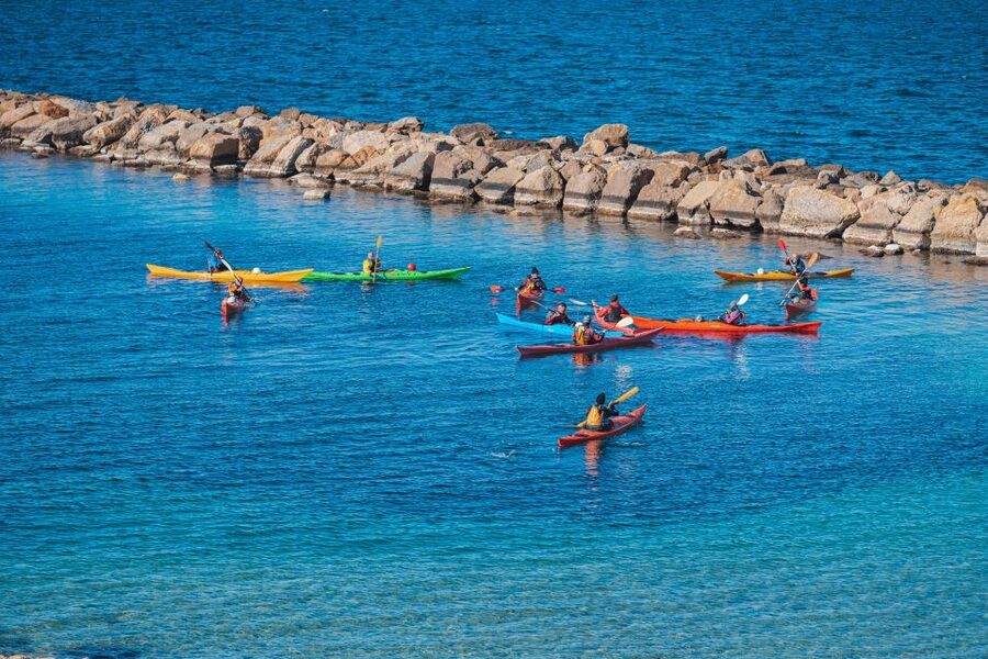 Porto Torres: Guided Kayaking Excursion - What to Bring in Sardinia: Sun Protection, Shoes, and Swim Setup