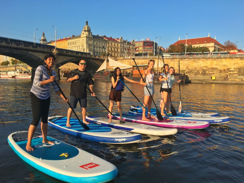 Prague: 2-Hour Paddle Boarding in the City Centre - Key points at a glance