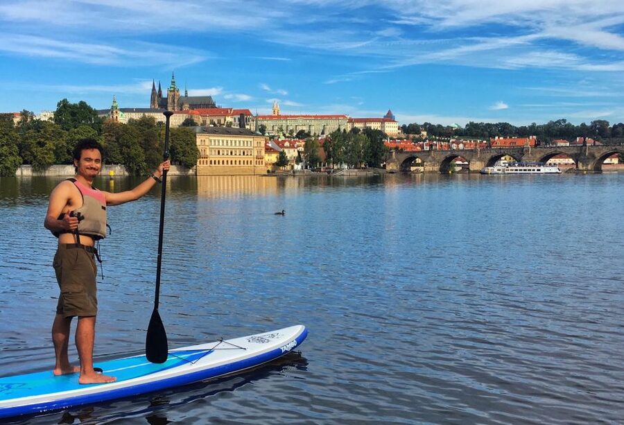 Prague: 2-Hour Paddle Boarding in the City Centre - Guides Sam and Victor: the human touch matters