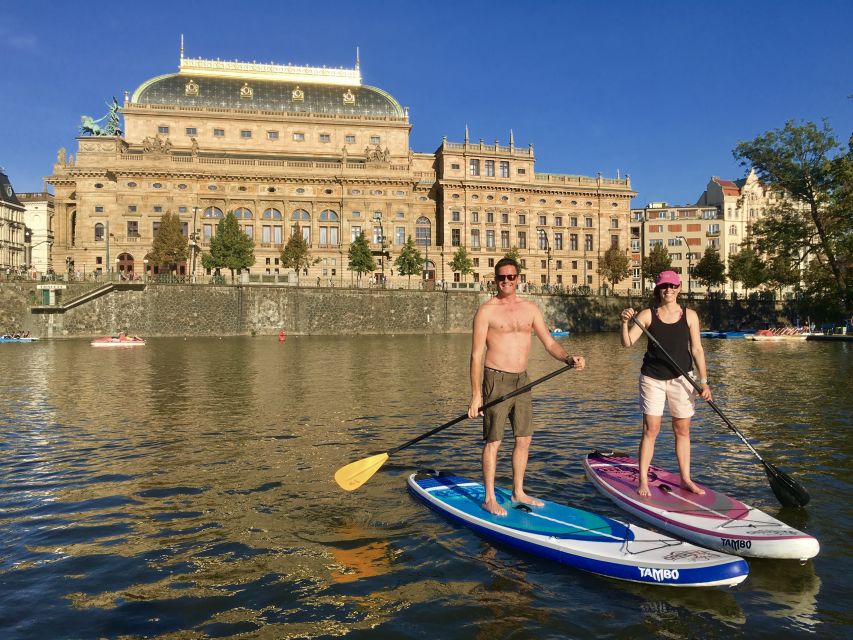 Prague: 2-Hour Paddle Boarding in the City Centre - Price and value: what $57 buys you on the Vltava