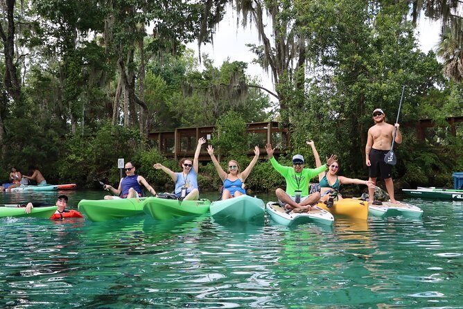 Premium Single Kayak Rental In Crystal River, Florida - How the timing works: 2 to 8 hours on the water
