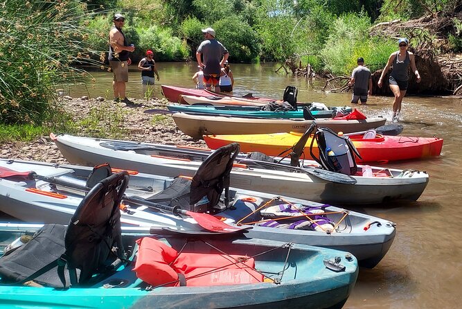 PRIVATE EXCLUSIVE River Kayaking tours, 4X4 UTV ride To Kayaks - Two hours on the Verde: easy paddling with tame rapids