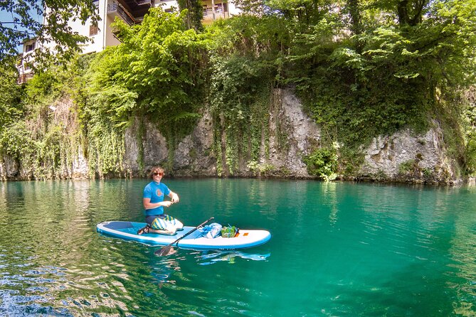 Private Half Day Stand-up Paddle Boarding on the Soča River - Up the canyons and the beach break: where the adventure turns into a pause