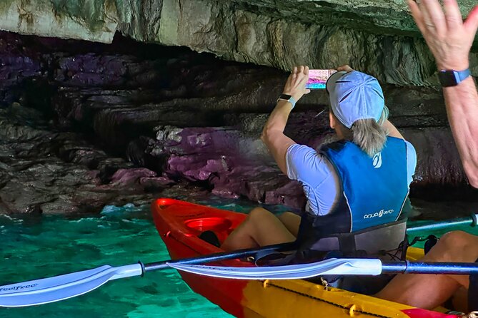 Private kayak tour: Explore the caves and turquoise bays in Pula - The kayaking rhythm: what you should expect for 3 hours