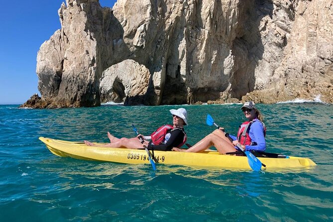 Private Los Cabos Arch & Playa del Amor tour by Glass bottom kayak - Stop 3: Playa de los Amantes (Lover’s Beach) from your kayak